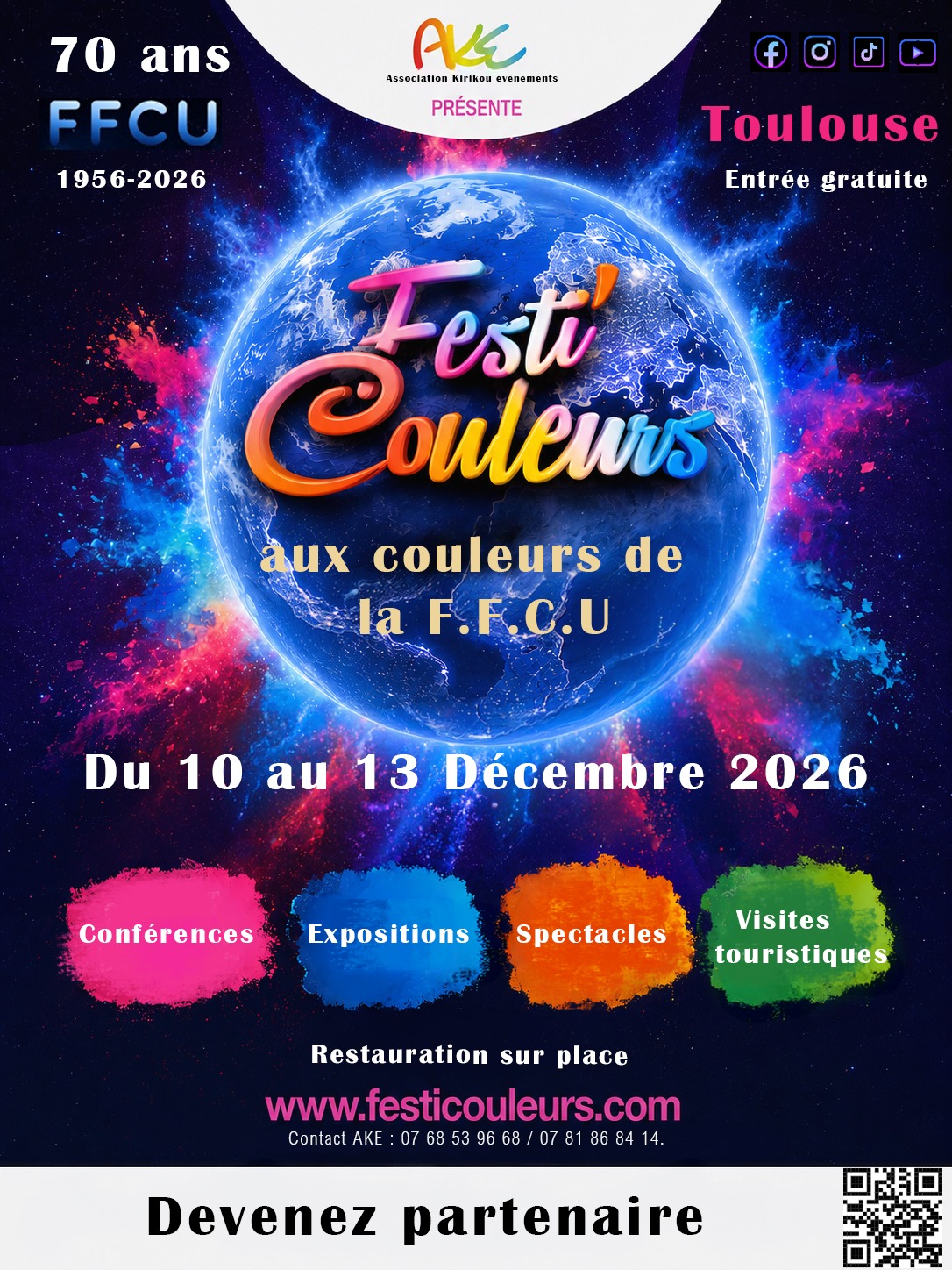 Festi&rsquo;Couleurs en Décembre 2026