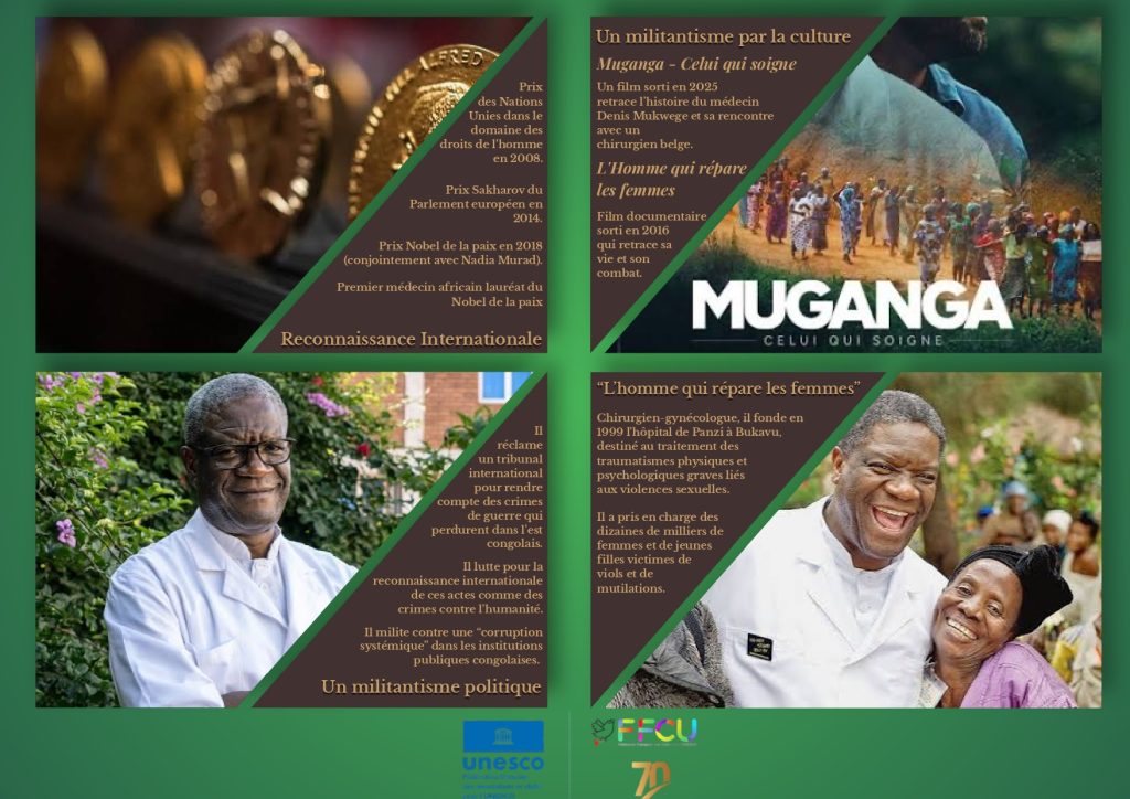 Denis Mukwege, troisième figure mise à l&rsquo;honneur
